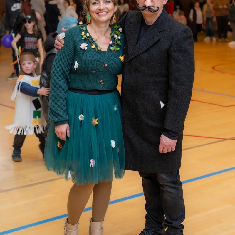 Mali maškari osvojili Grubišno Polje: Šarenilo se preselilo pod krov sportske dvorane