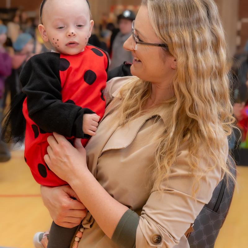 Mali maškari osvojili Grubišno Polje: Šarenilo se preselilo pod krov sportske dvorane