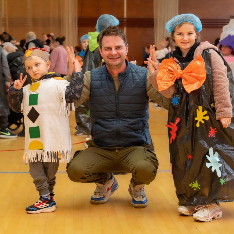 Mali maškari osvojili Grubišno Polje: Šarenilo se preselilo pod krov sportske dvorane