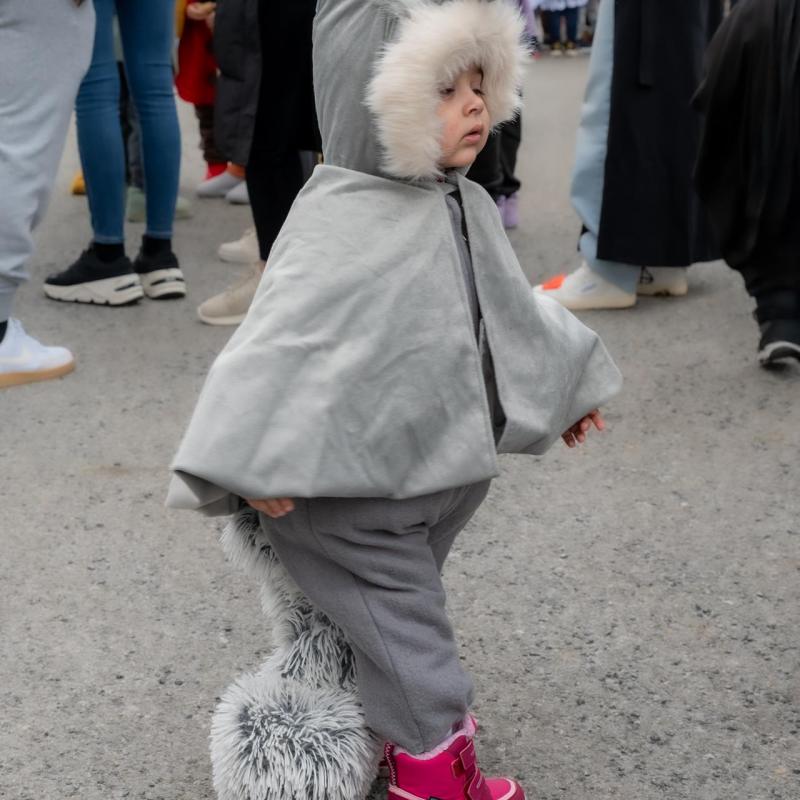 Mali maškari osvojili Grubišno Polje: Šarenilo se preselilo pod krov sportske dvorane