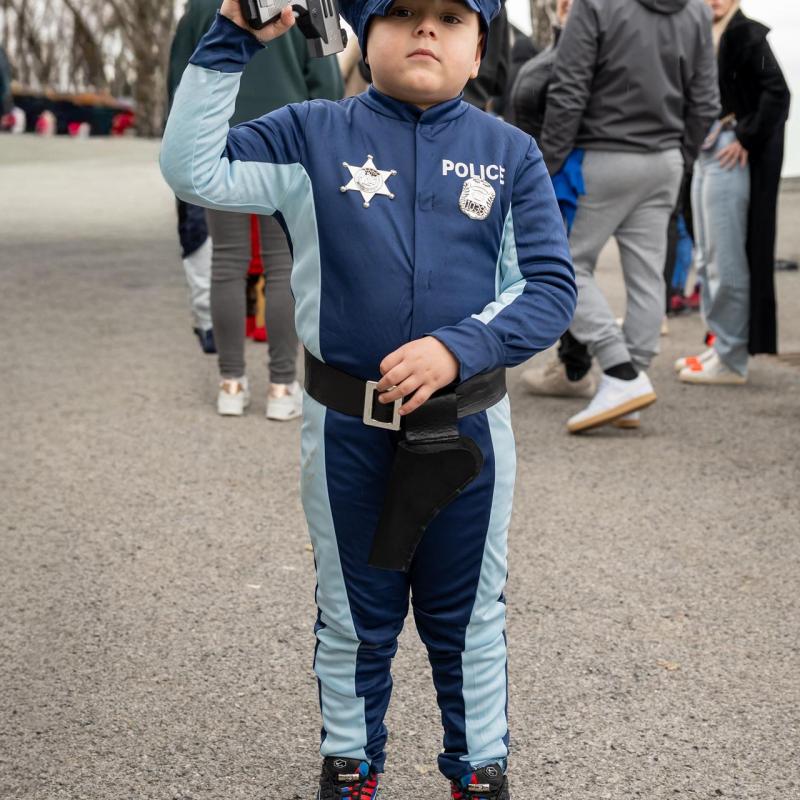Mali maškari osvojili Grubišno Polje: Šarenilo se preselilo pod krov sportske dvorane
