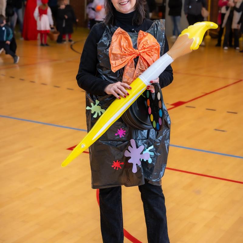 Mali maškari osvojili Grubišno Polje: Šarenilo se preselilo pod krov sportske dvorane