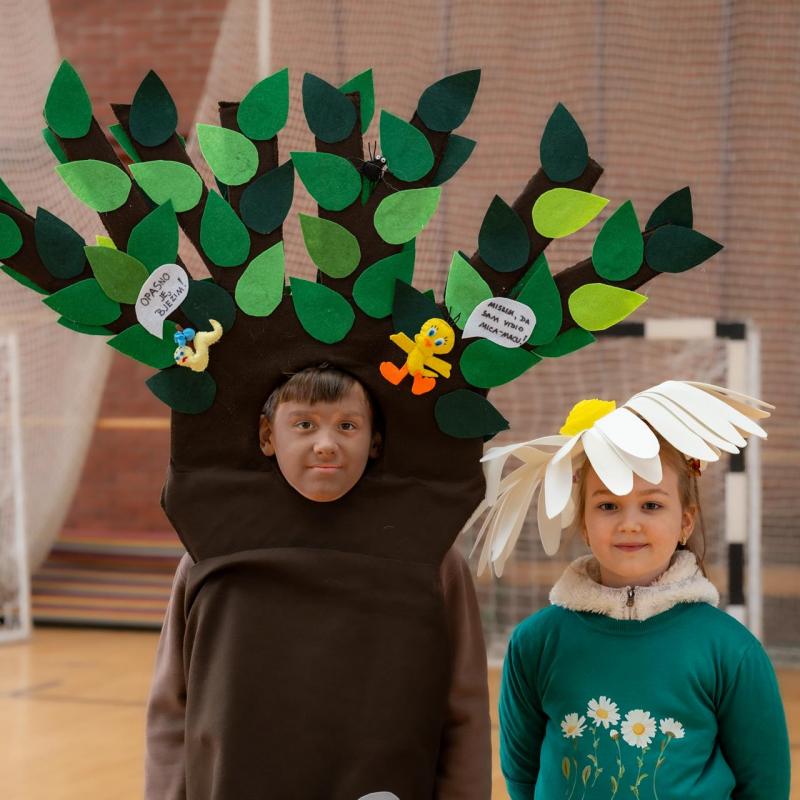 Mali maškari osvojili Grubišno Polje: Šarenilo se preselilo pod krov sportske dvorane