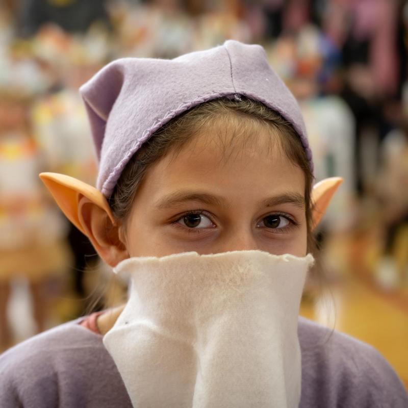 Mali maškari osvojili Grubišno Polje: Šarenilo se preselilo pod krov sportske dvorane